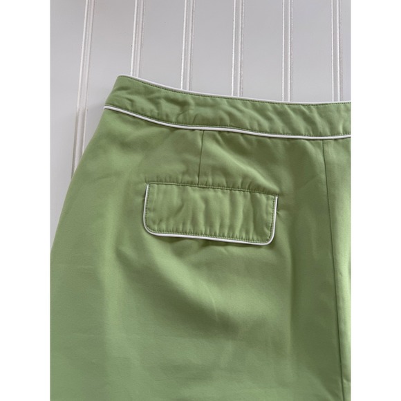 Izod Womens 10 Light Green Golf Skort Xtra Dry Polyester Pockets Summer - Picture 10 of 10